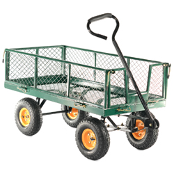 Cobra hand cart with drop sides