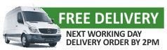 Free Delivery order by 2pm for next working day delivery