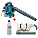 Makita BHX2501 Petrol Leaf Blower with Vacuum Set 4 Stroke